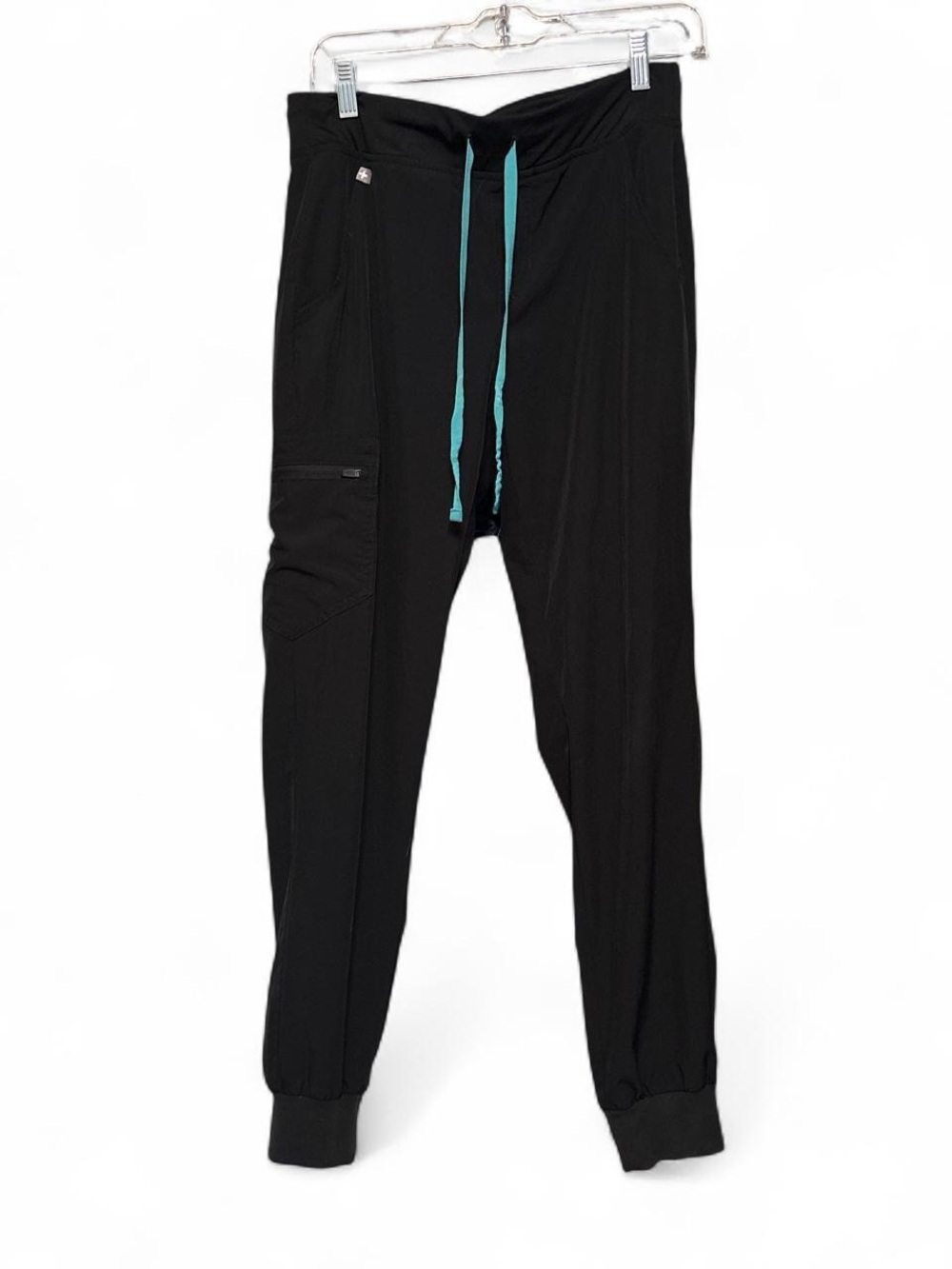 FIGS Black Zamora Jogger Scrubs Size S